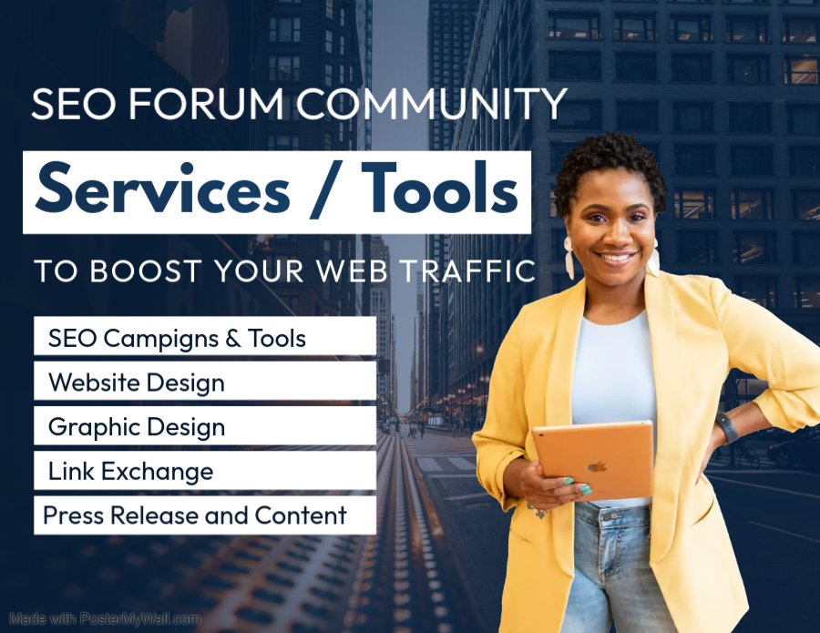 SEO Forum Community – Services, Tools, Link Exchange, Press Release, and more
